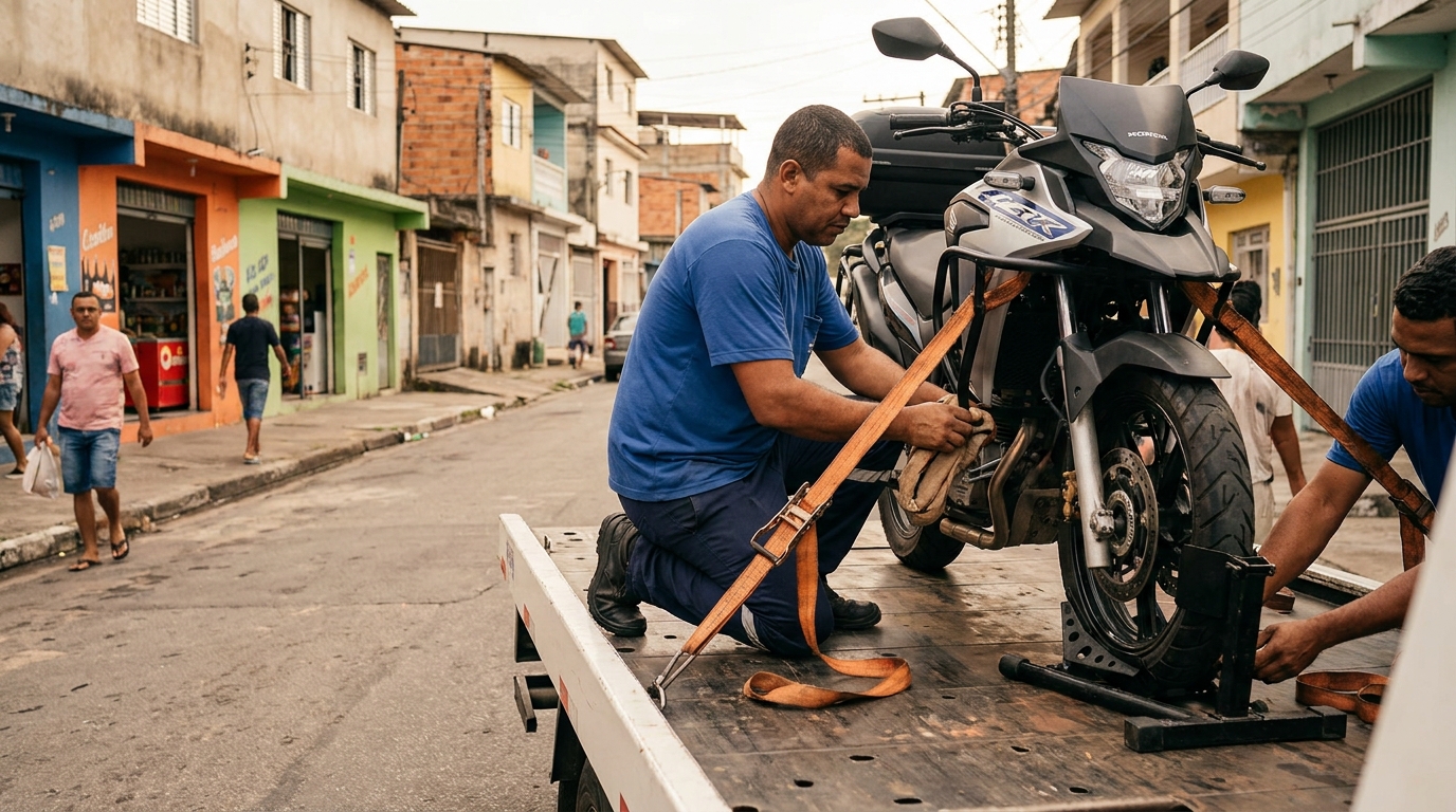 Guincho para Moto perto de mim em Taubaté‑SP
